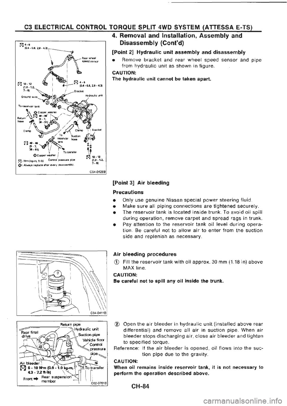 NISSAN GT-R 1989  Service Manual 