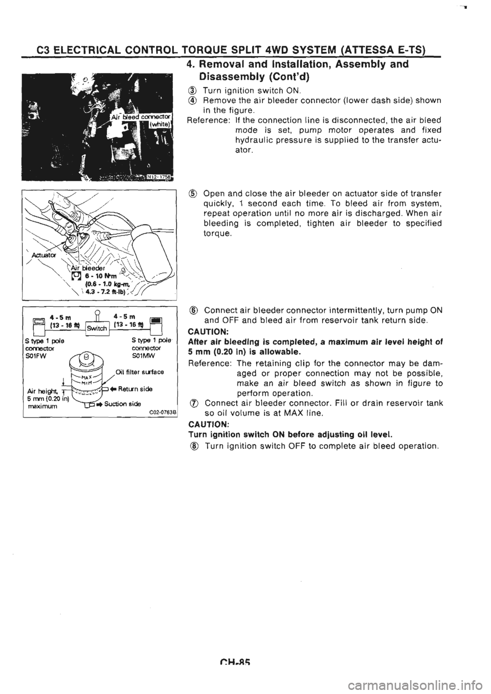 NISSAN GT-R 1989  Service Manual 