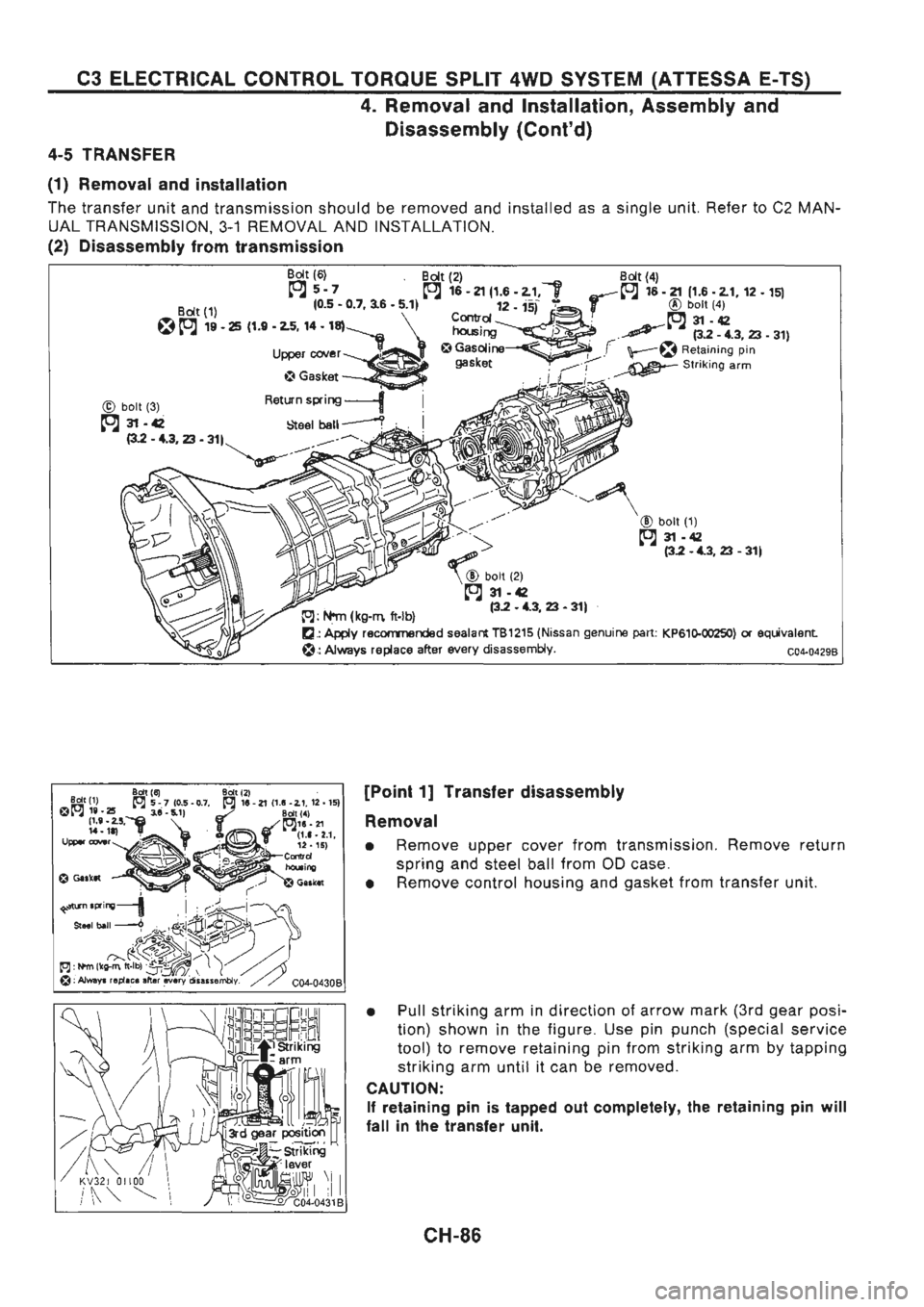 NISSAN GT-R 1989  Service Manual 