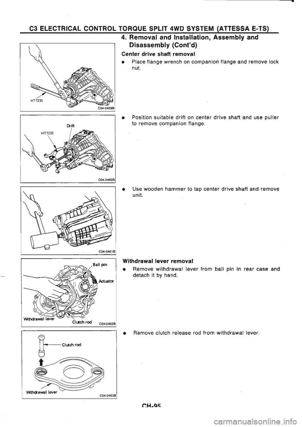 NISSAN GT-R 1989  Service Manual 