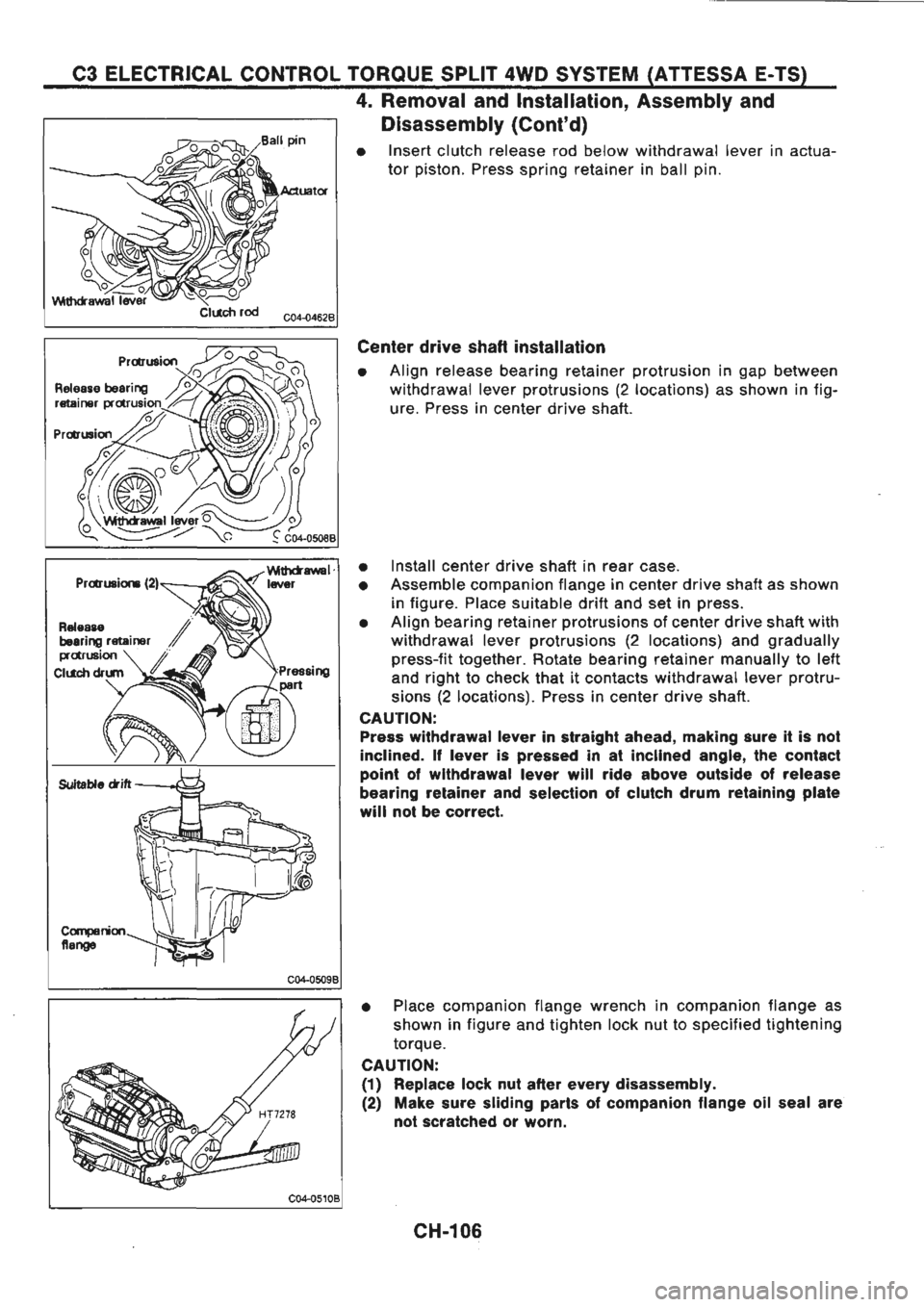 NISSAN GT-R 1989  Service Manual 