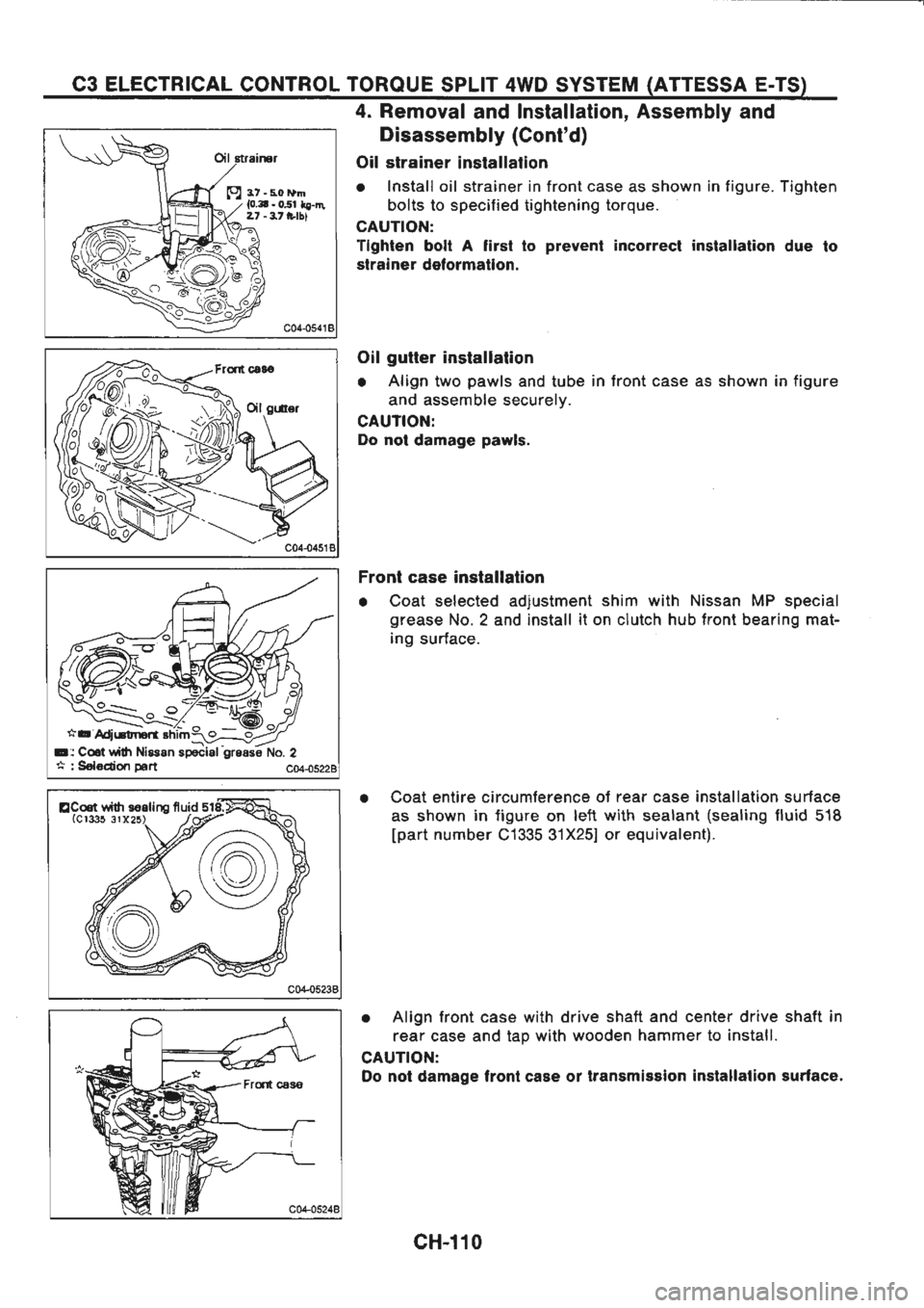 NISSAN GT-R 1989  Service Manual 