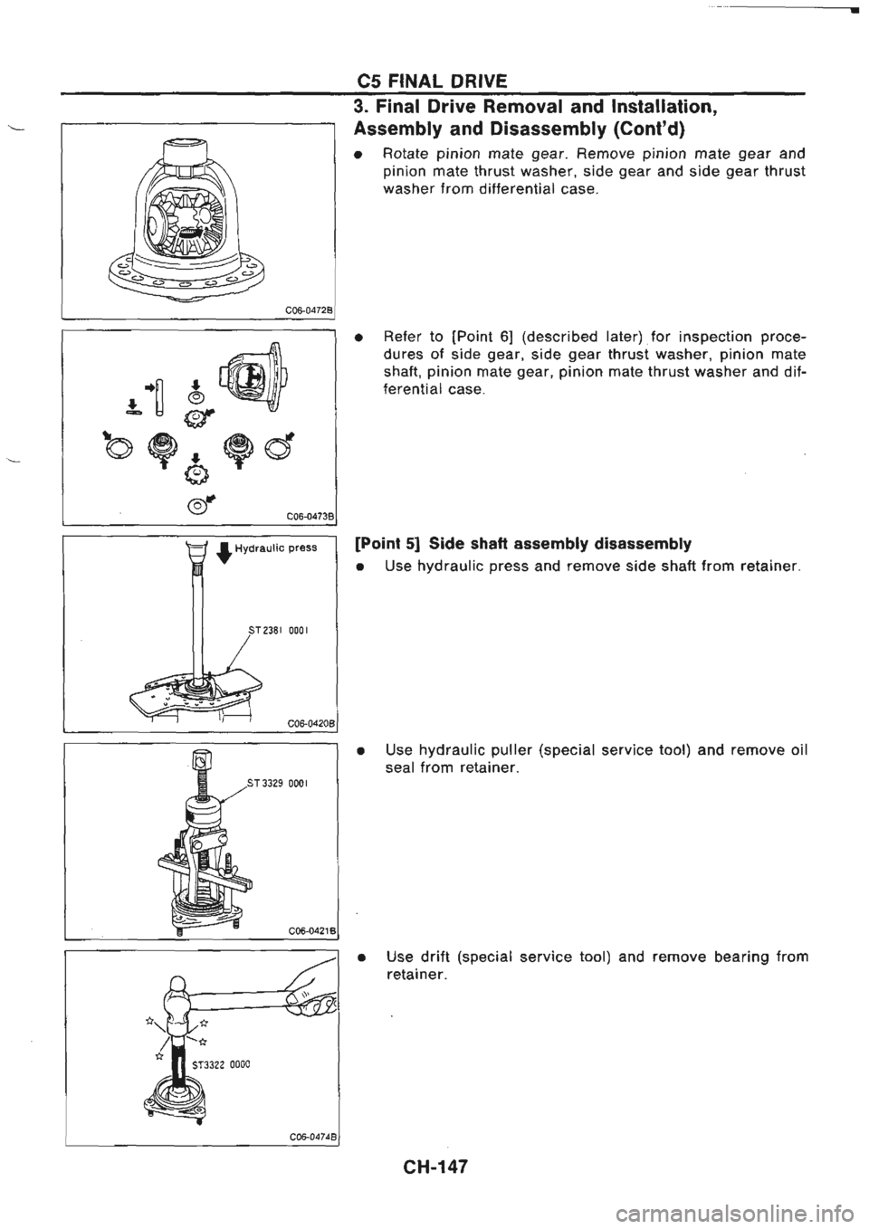 NISSAN GT-R 1989  Service Manual 