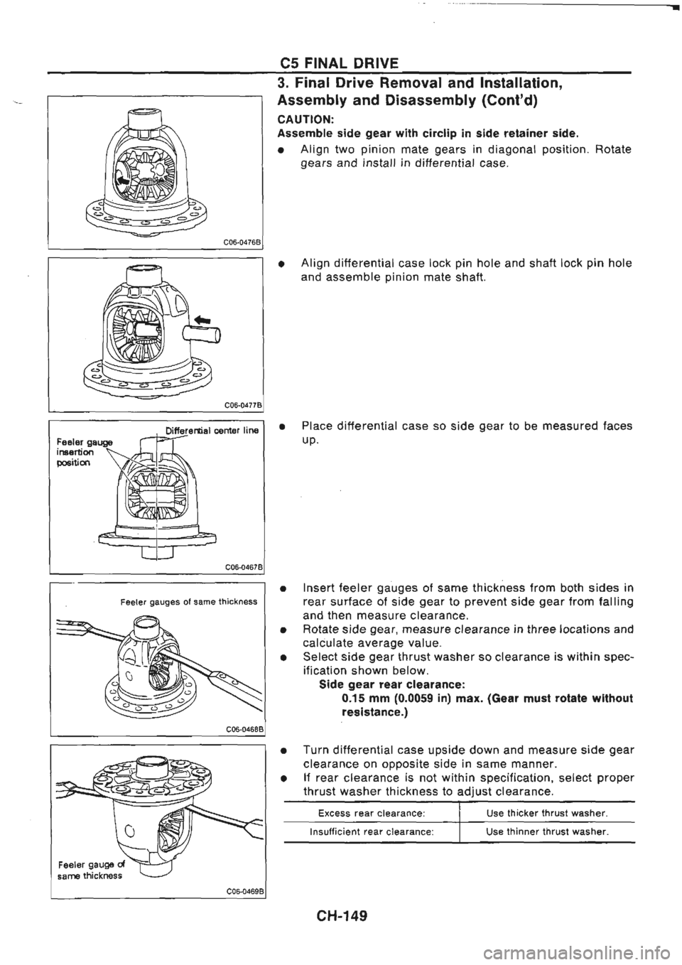 NISSAN GT-R 1989  Service Manual 