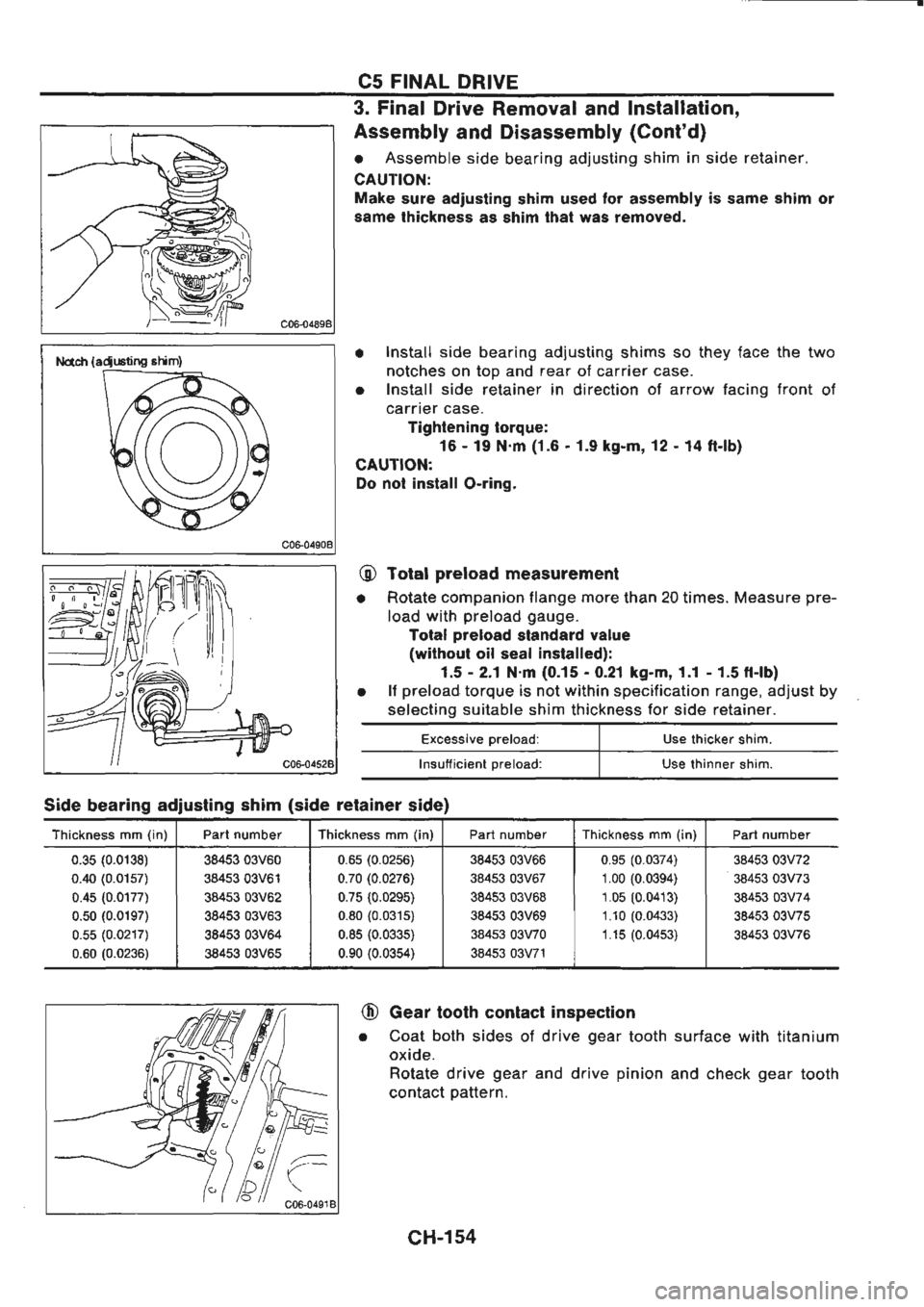 NISSAN GT-R 1989  Service Manual 