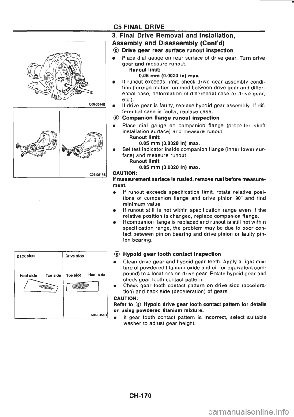 NISSAN GT-R 1989  Service Manual 