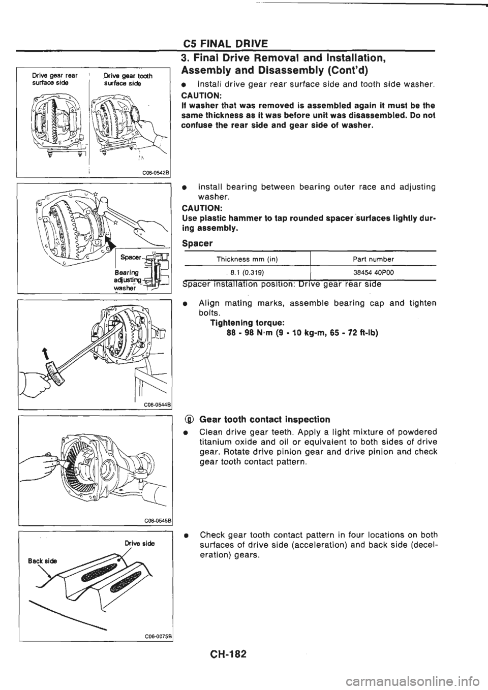 NISSAN GT-R 1989  Service Manual 