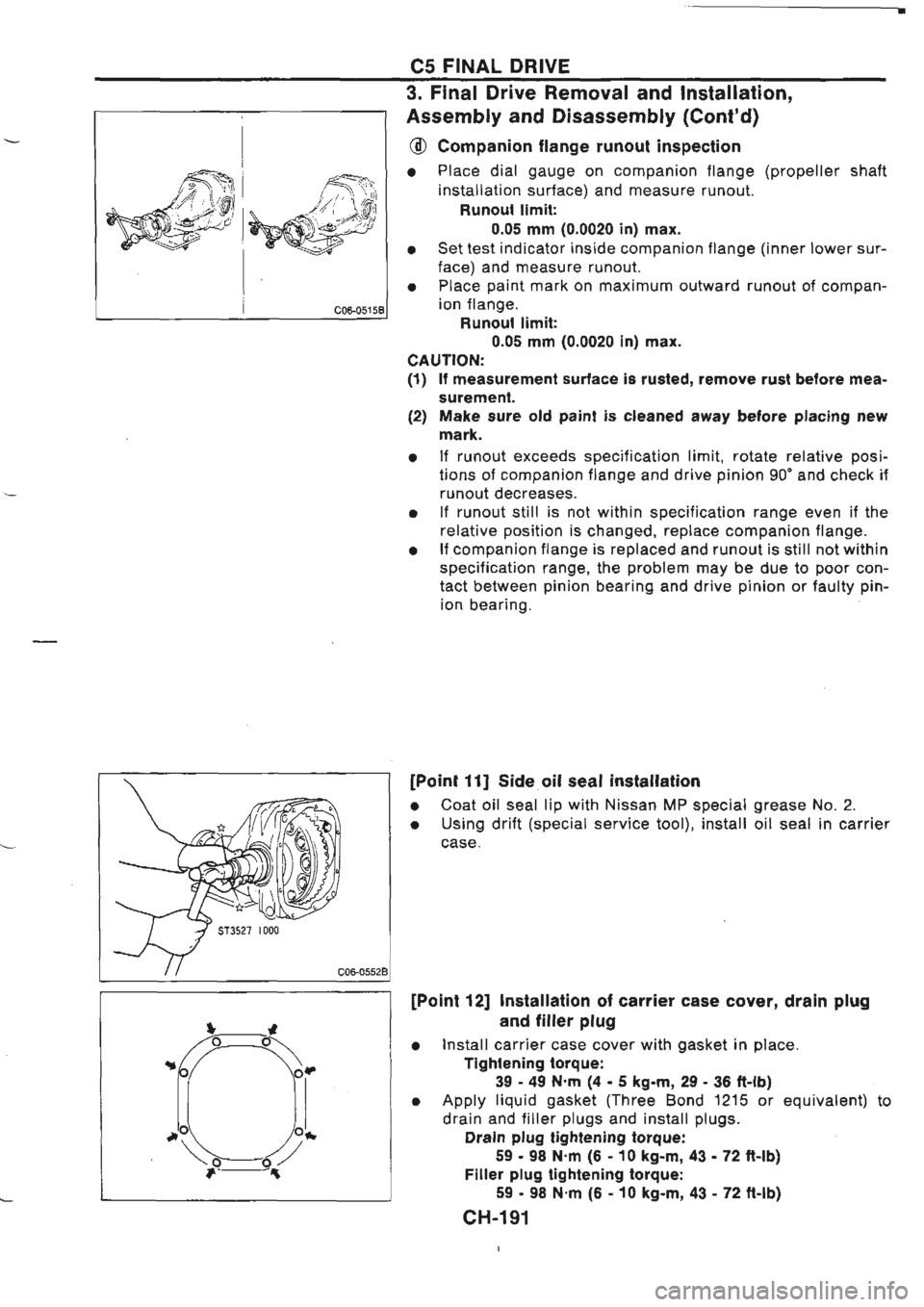NISSAN GT-R 1989  Service Manual 