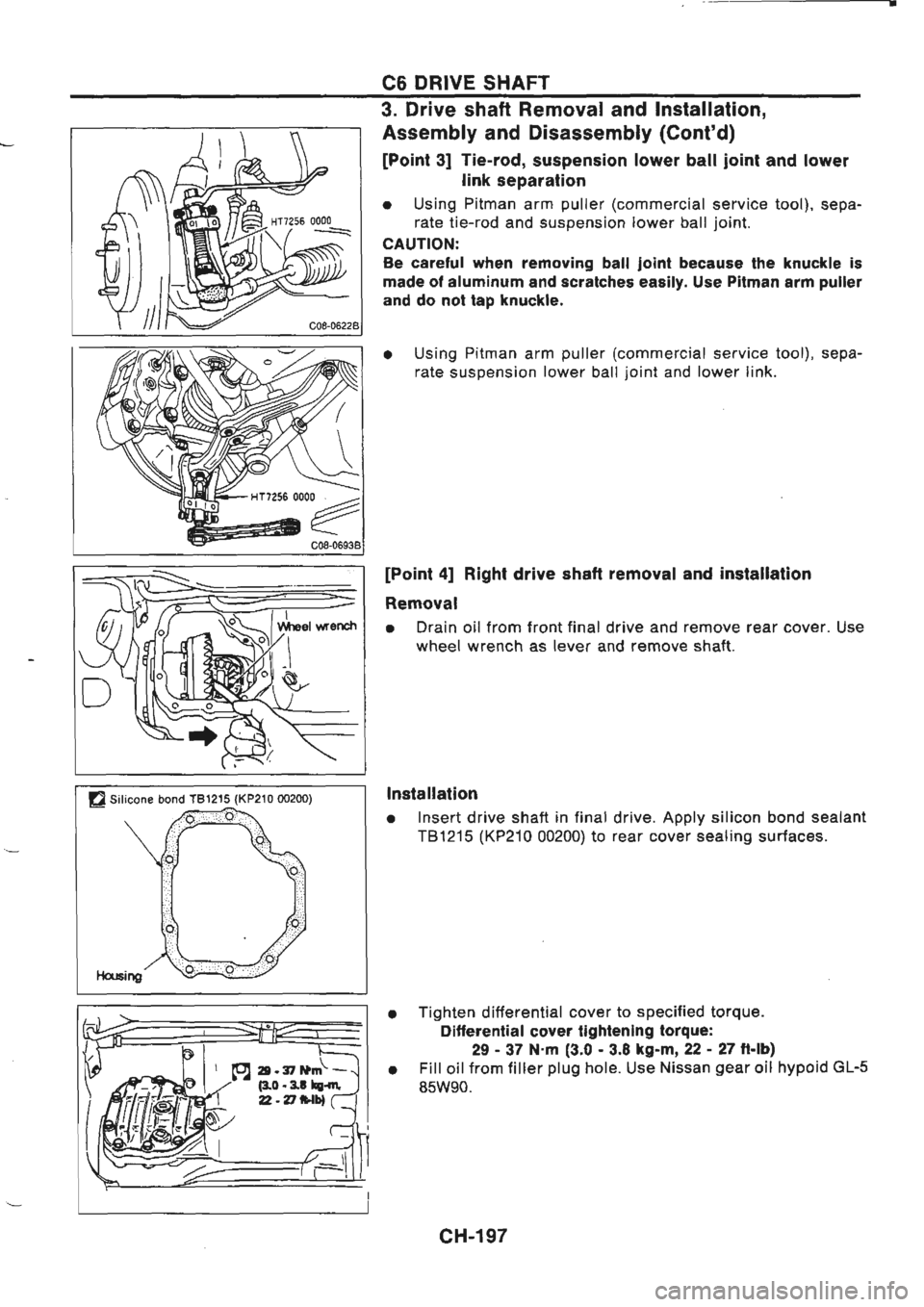 NISSAN GT-R 1989  Service Manual 