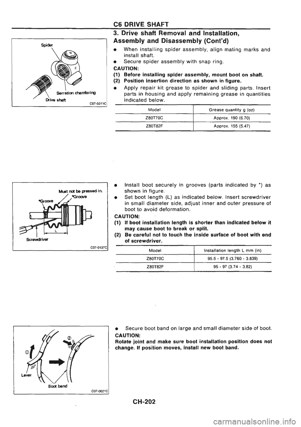 NISSAN GT-R 1989  Service Manual 