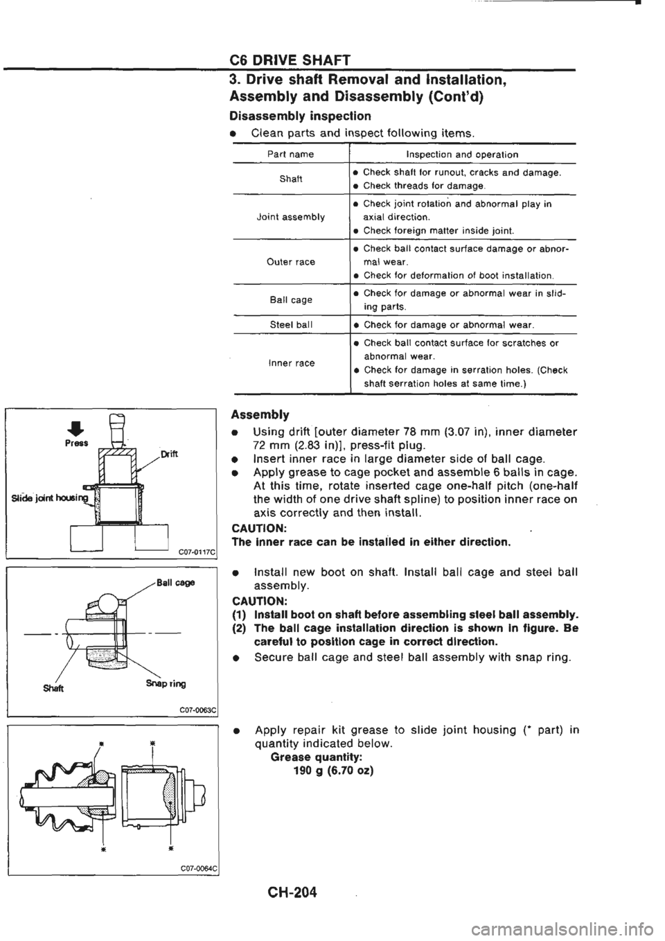 NISSAN GT-R 1989  Service Manual 