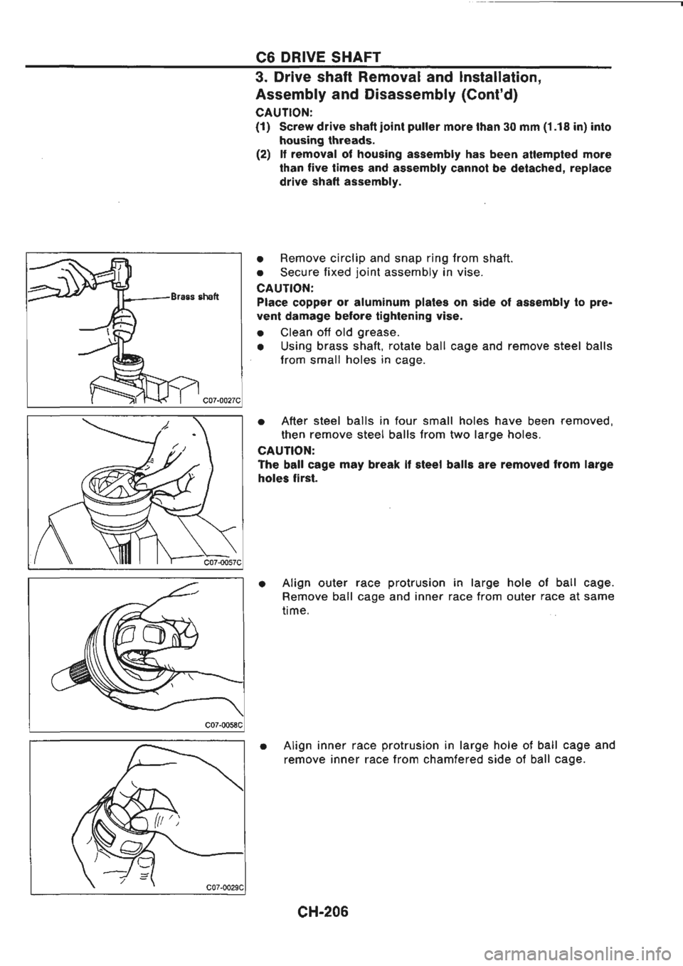NISSAN GT-R 1989  Service Manual 