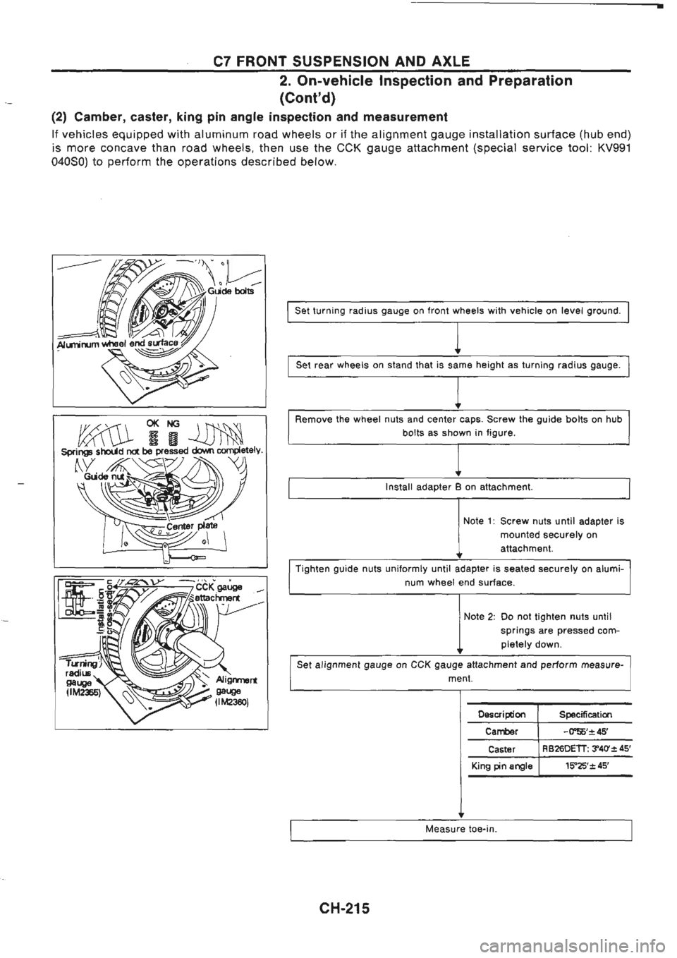 NISSAN GT-R 1989  Service Manual 