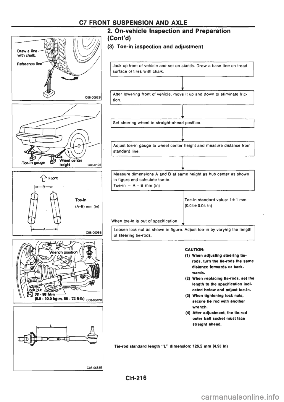 NISSAN GT-R 1989  Service Manual 