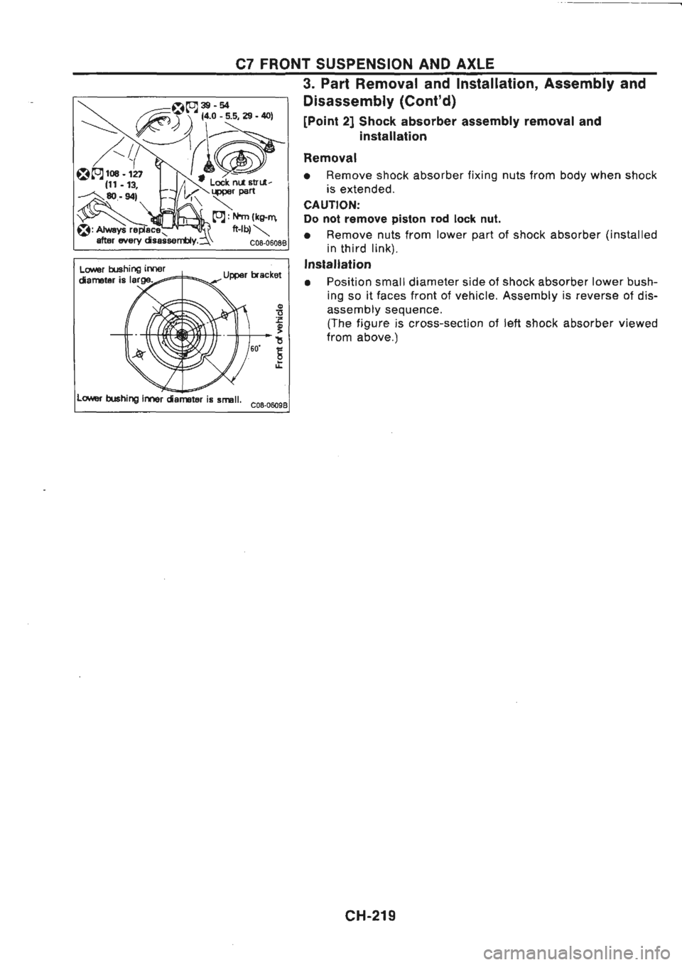 NISSAN GT-R 1989  Service Manual 