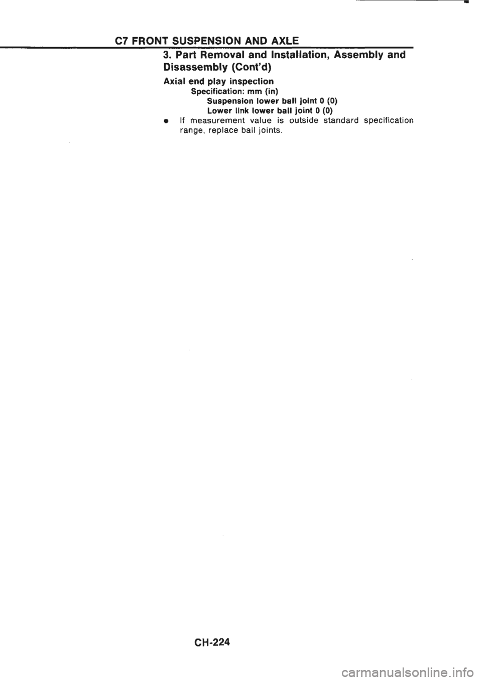 NISSAN GT-R 1989  Service Manual 