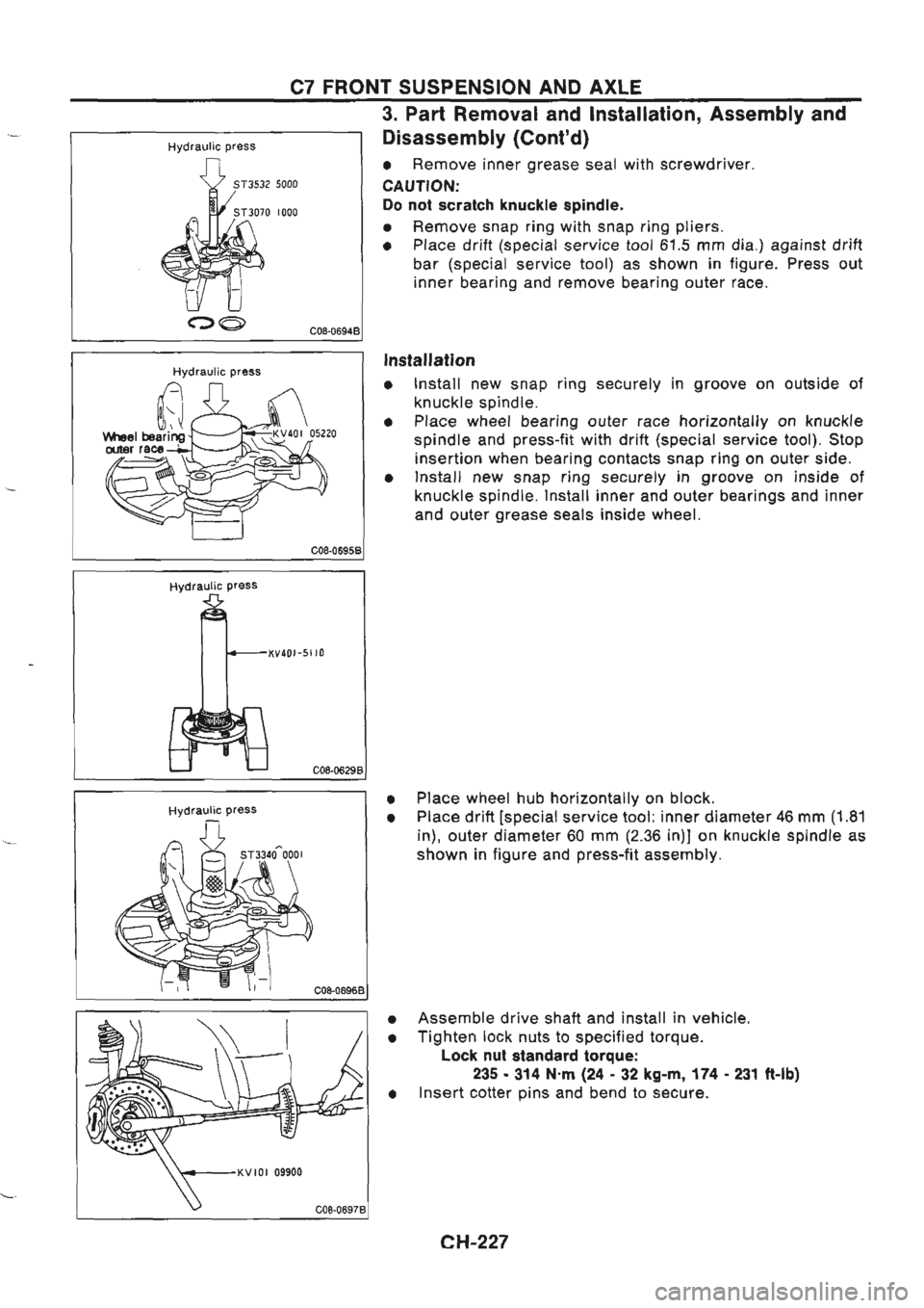 NISSAN GT-R 1989  Service Manual 
