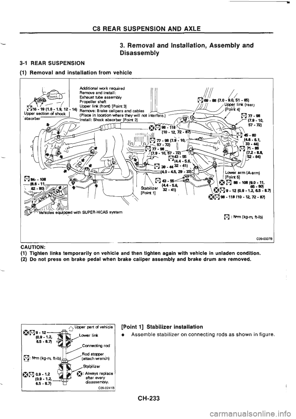 NISSAN GT-R 1989  Service Manual 