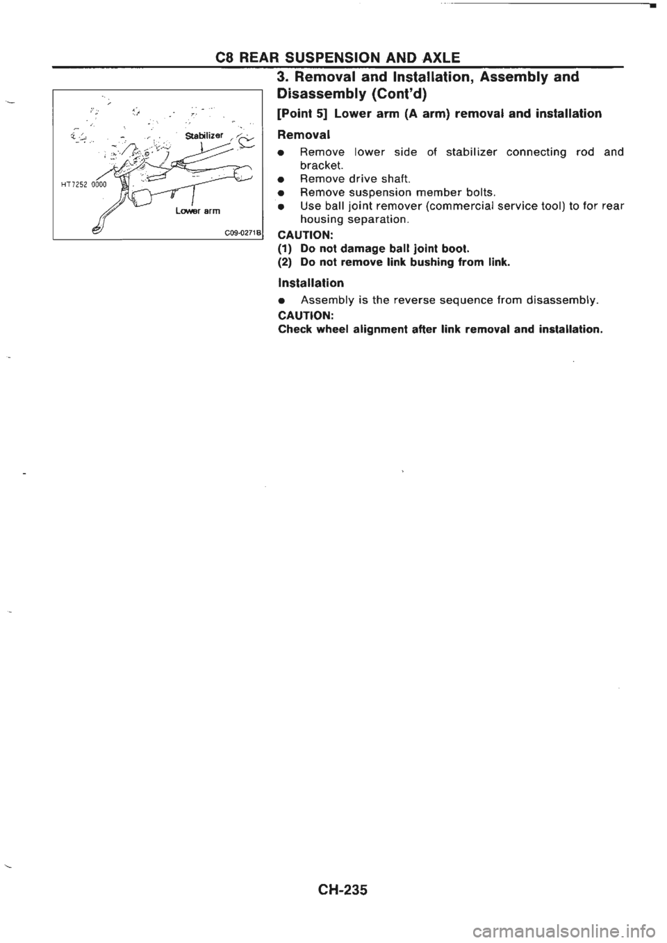 NISSAN GT-R 1989  Service Manual 
