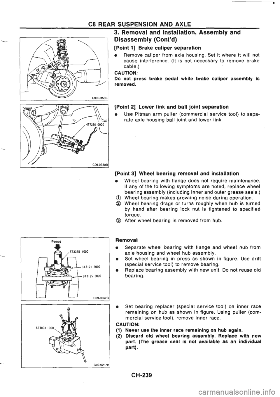 NISSAN GT-R 1989  Service Manual 