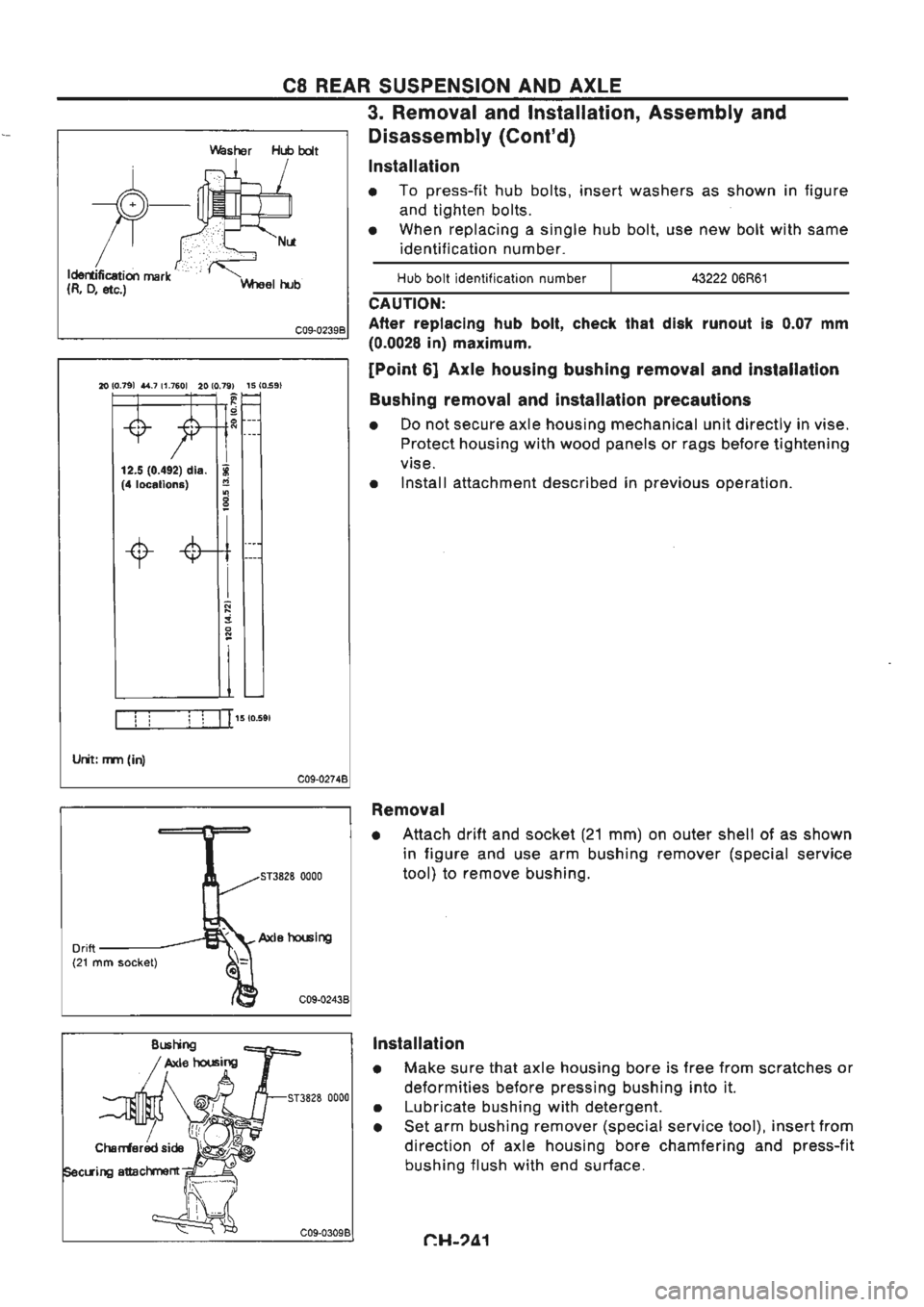 NISSAN GT-R 1989  Service Manual 