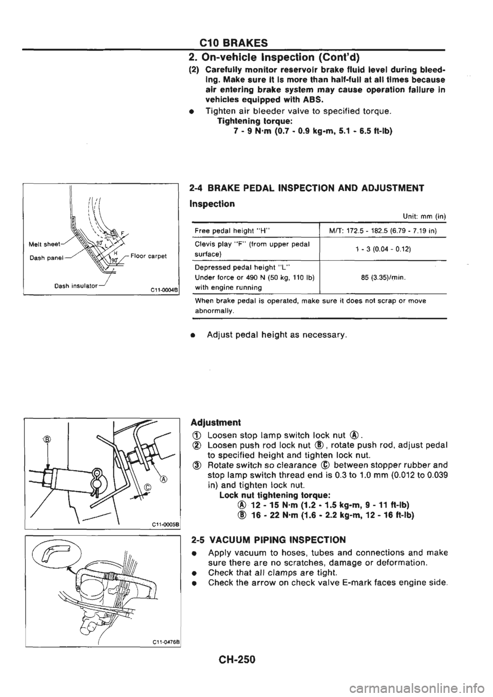 NISSAN GT-R 1989  Service Manual 