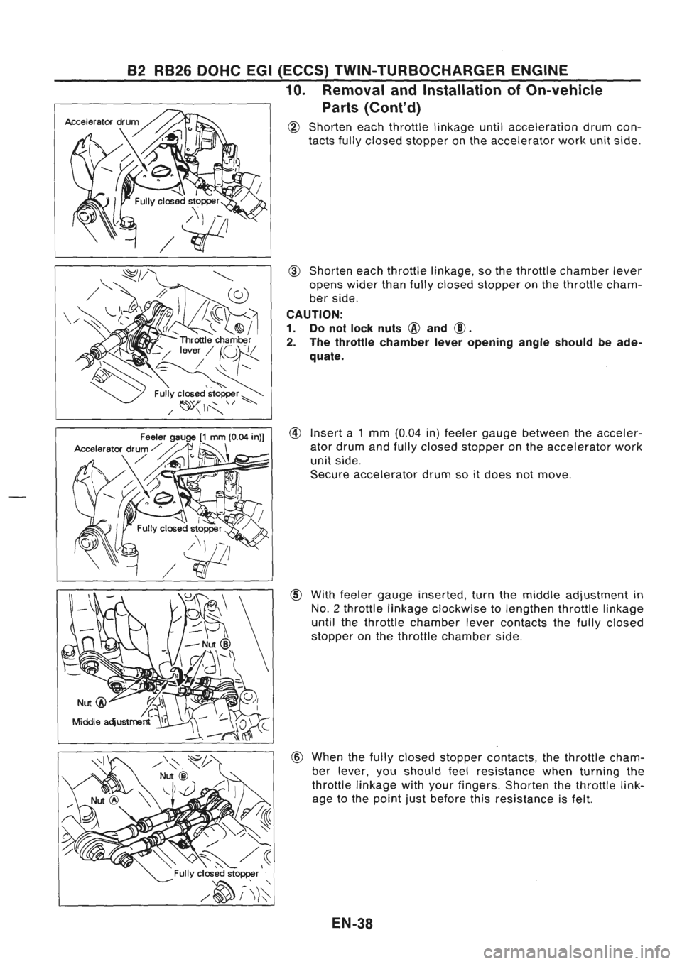 NISSAN GT-R 1989  Service Manual 