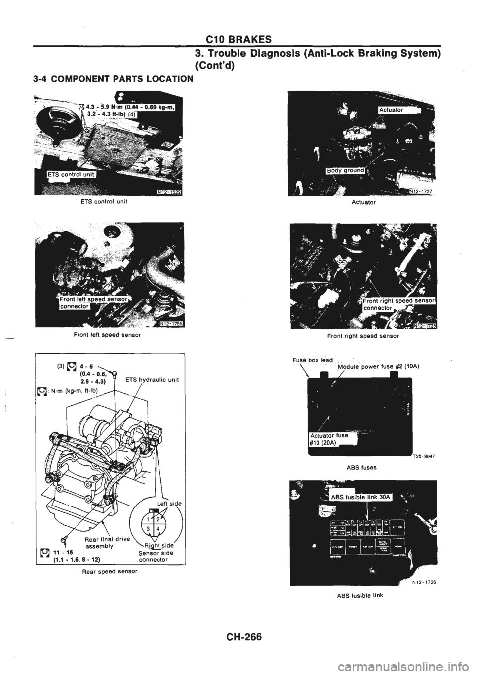 NISSAN GT-R 1989  Service Manual 