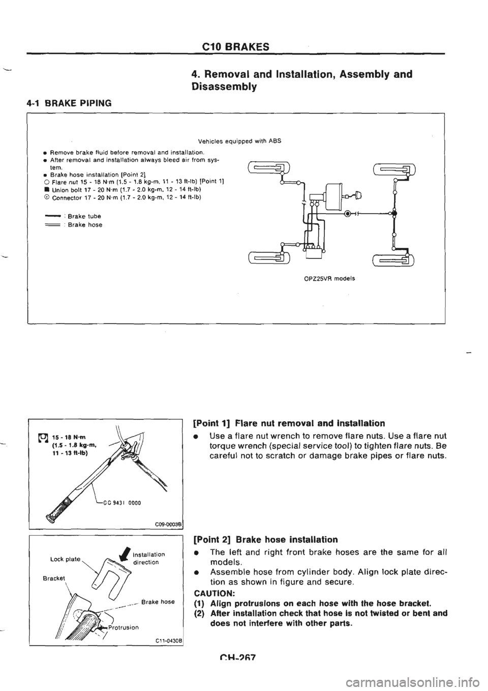 NISSAN GT-R 1989  Service Manual 