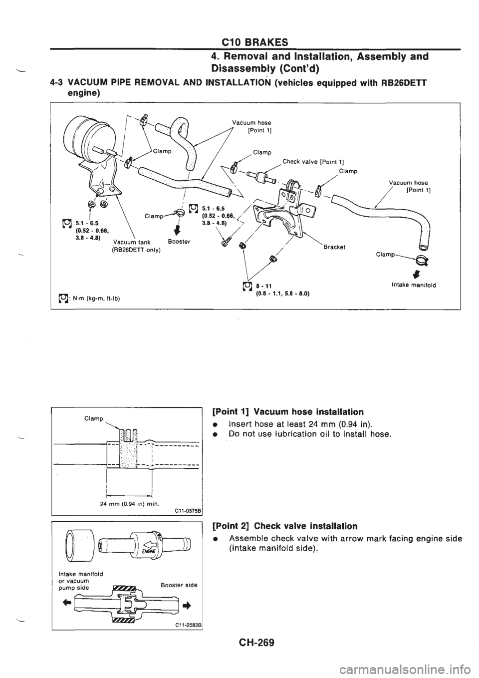 NISSAN GT-R 1989  Service Manual 