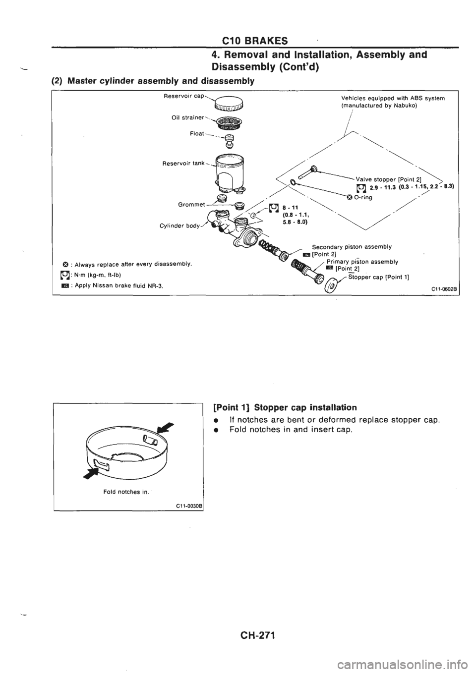 NISSAN GT-R 1989  Service Manual 