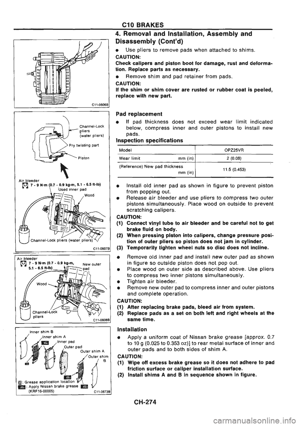 NISSAN GT-R 1989  Service Manual 