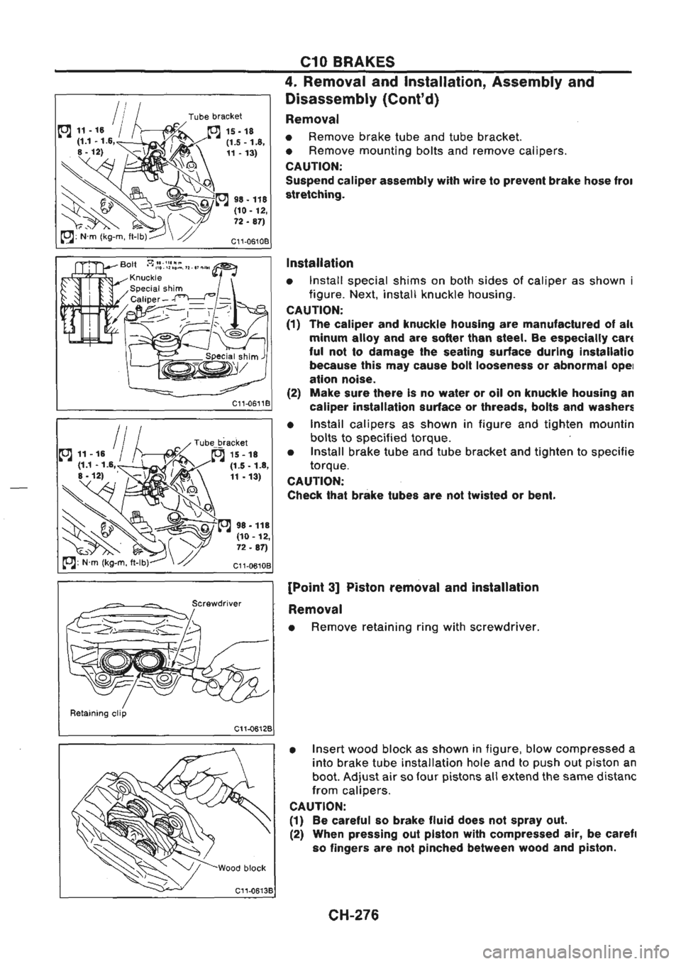 NISSAN GT-R 1989  Service Manual 