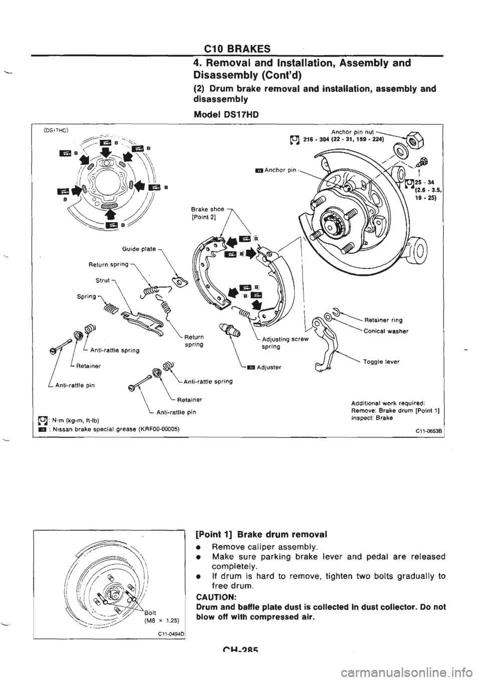 NISSAN GT-R 1989  Service Manual 