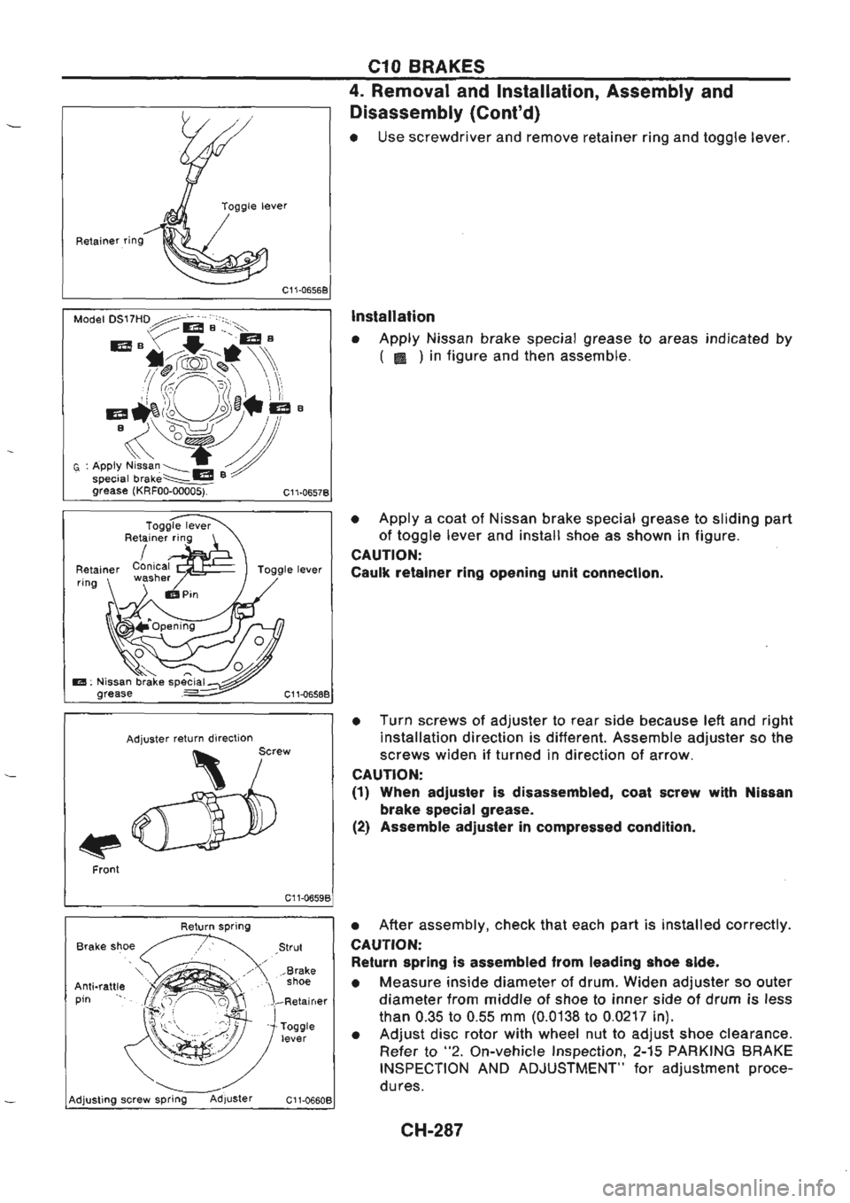 NISSAN GT-R 1989  Service Manual 