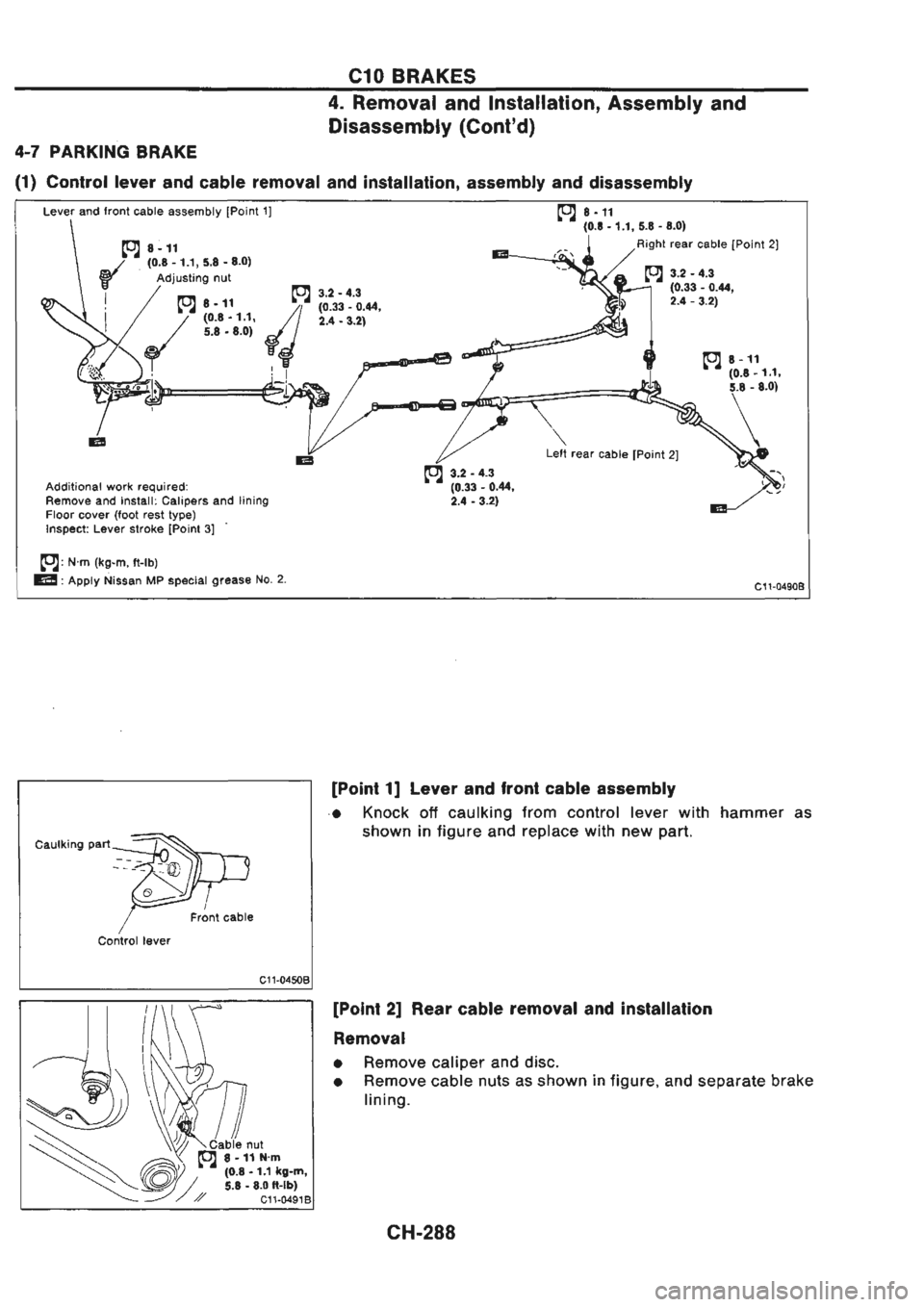 NISSAN GT-R 1989  Service Manual 