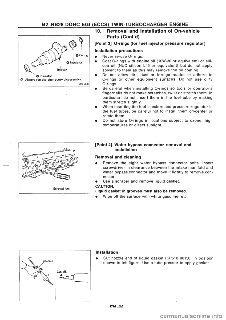 NISSAN GT-R 1989  Service Manual 
