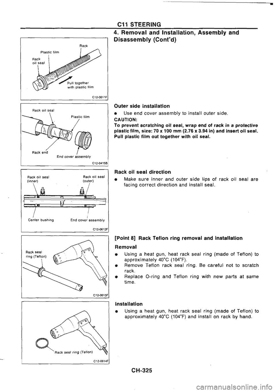 NISSAN GT-R 1989  Service Manual 