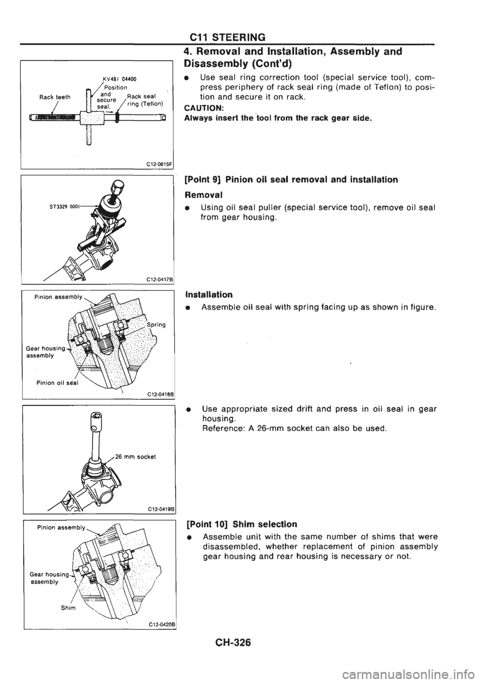 NISSAN GT-R 1989  Service Manual 