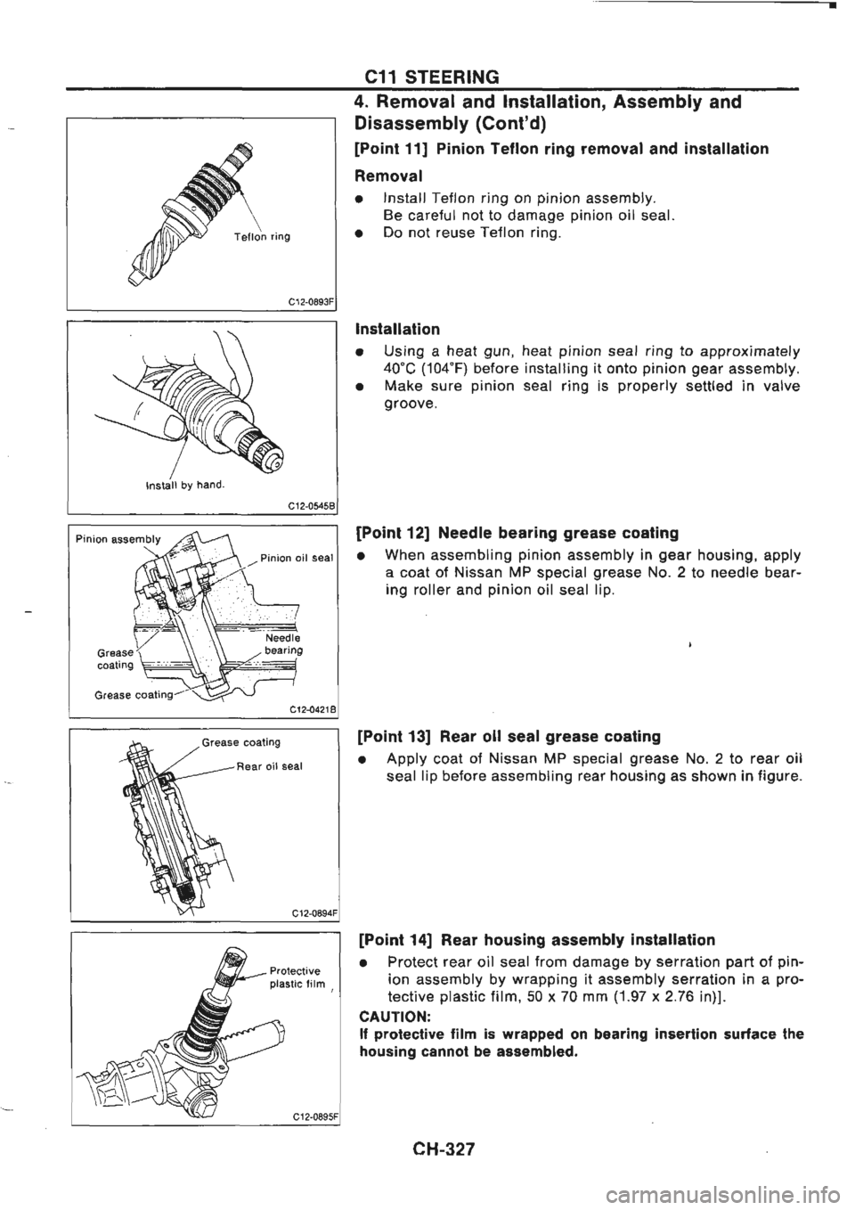 NISSAN GT-R 1989  Service Manual 