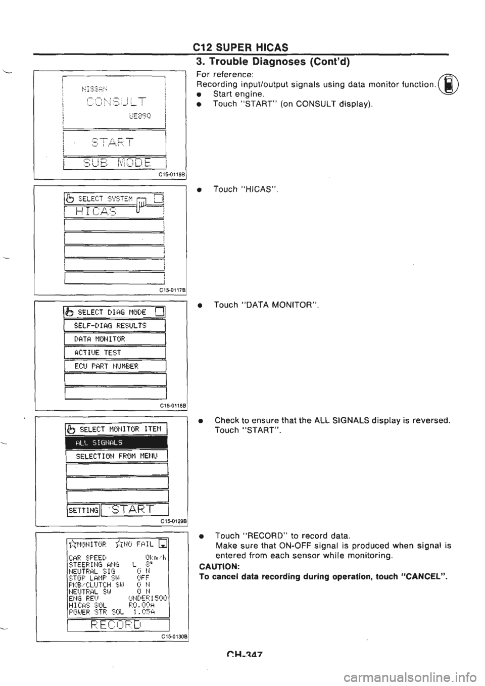 NISSAN GT-R 1989  Service Manual 