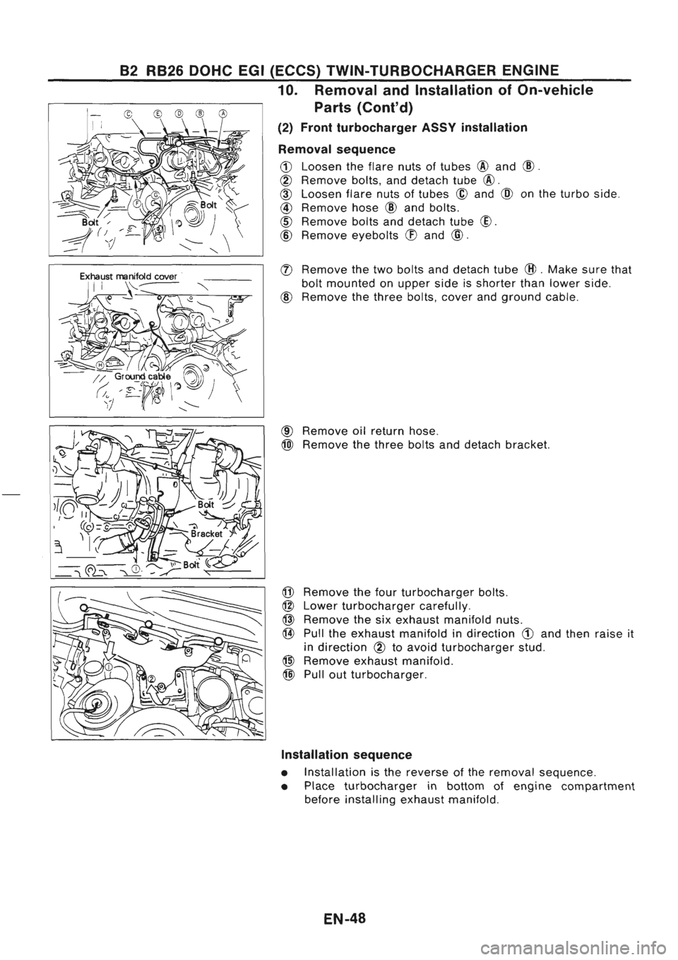 NISSAN GT-R 1989  Service Manual 