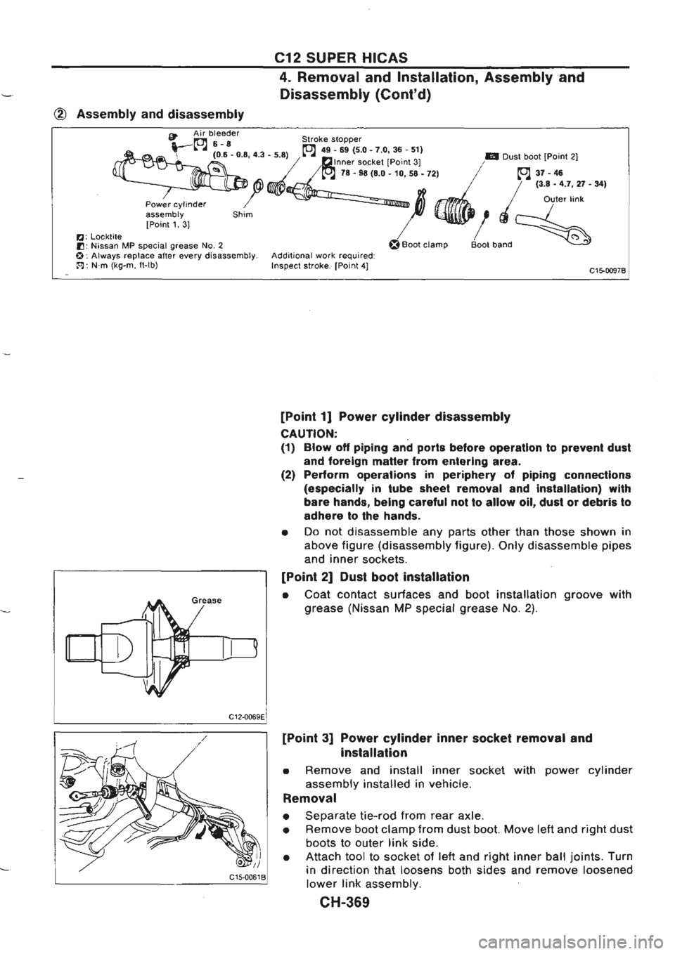 NISSAN GT-R 1989  Service Manual 
