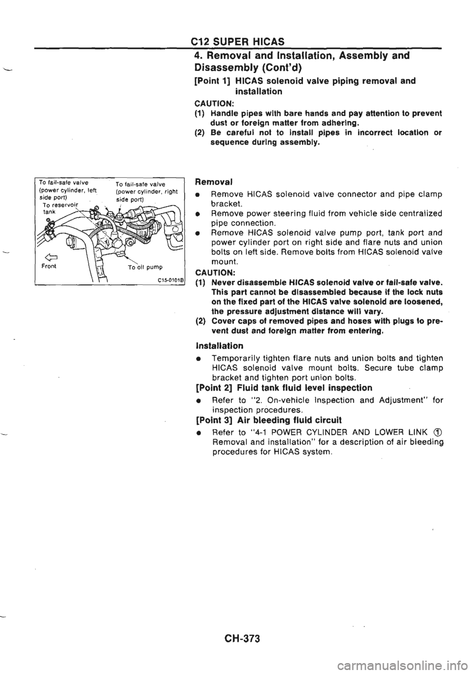 NISSAN GT-R 1989  Service Manual 