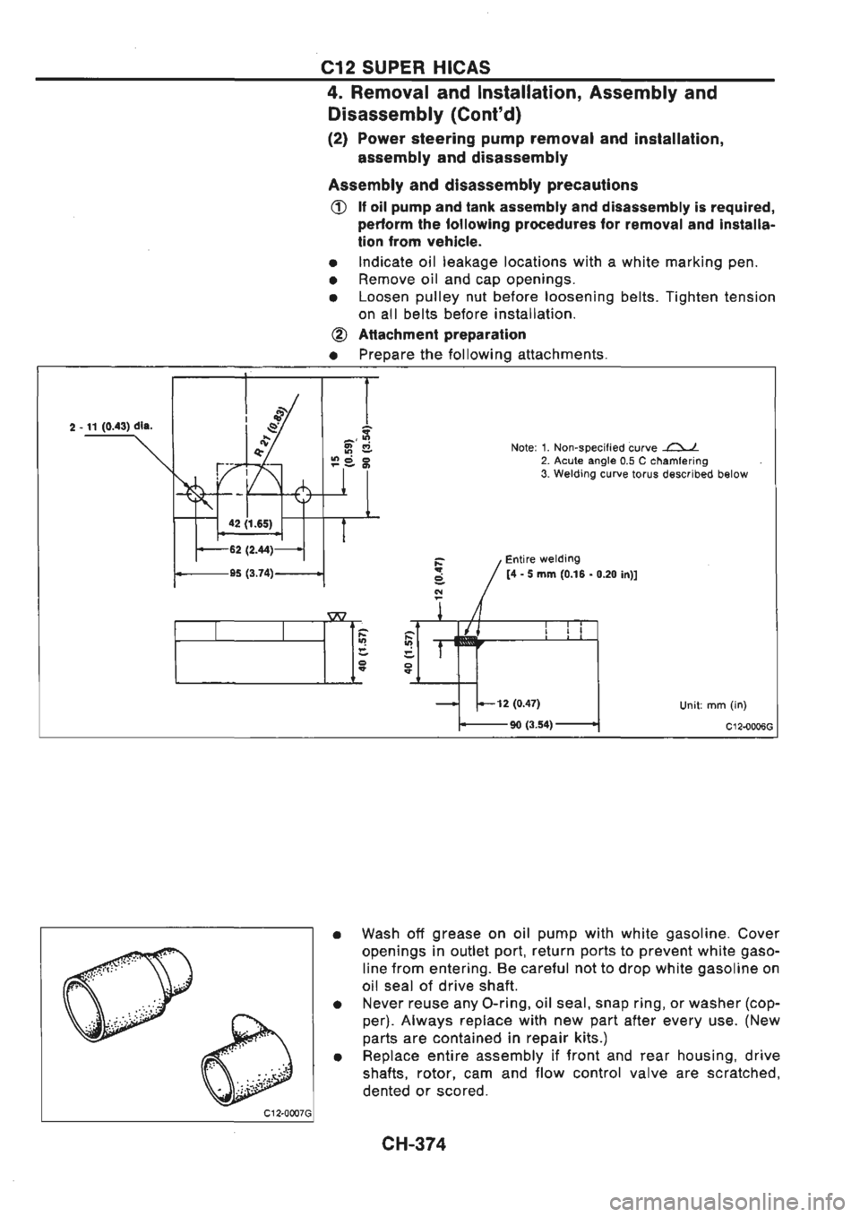 NISSAN GT-R 1989  Service Manual 