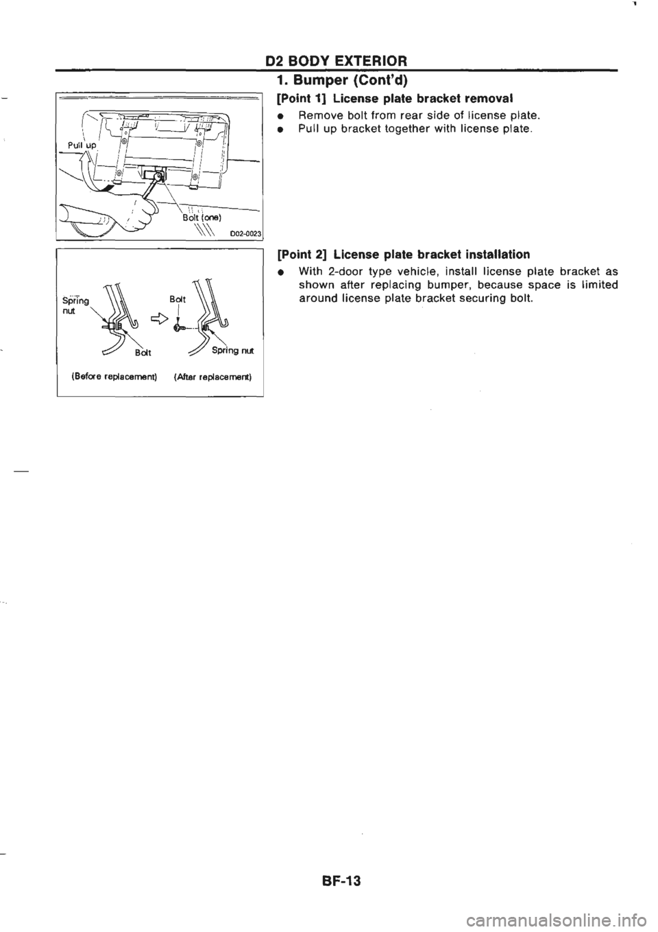 NISSAN GT-R 1989  Service Manual 