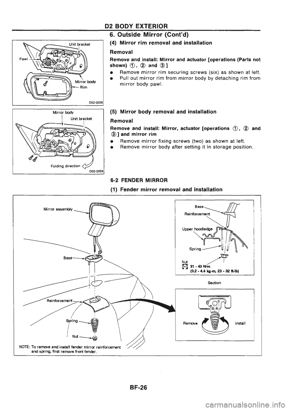 NISSAN GT-R 1989  Service Manual 