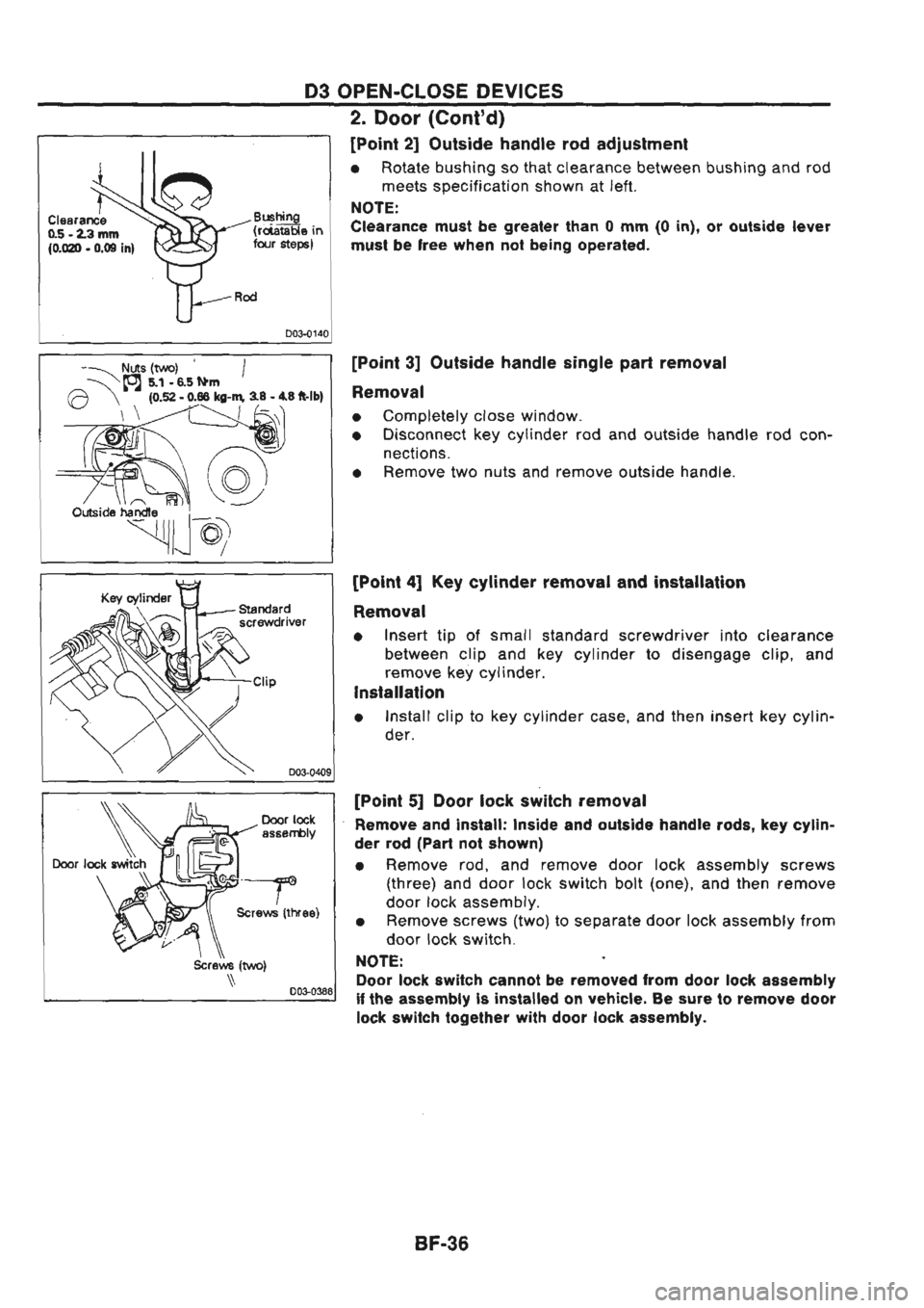 NISSAN GT-R 1989  Service Manual 