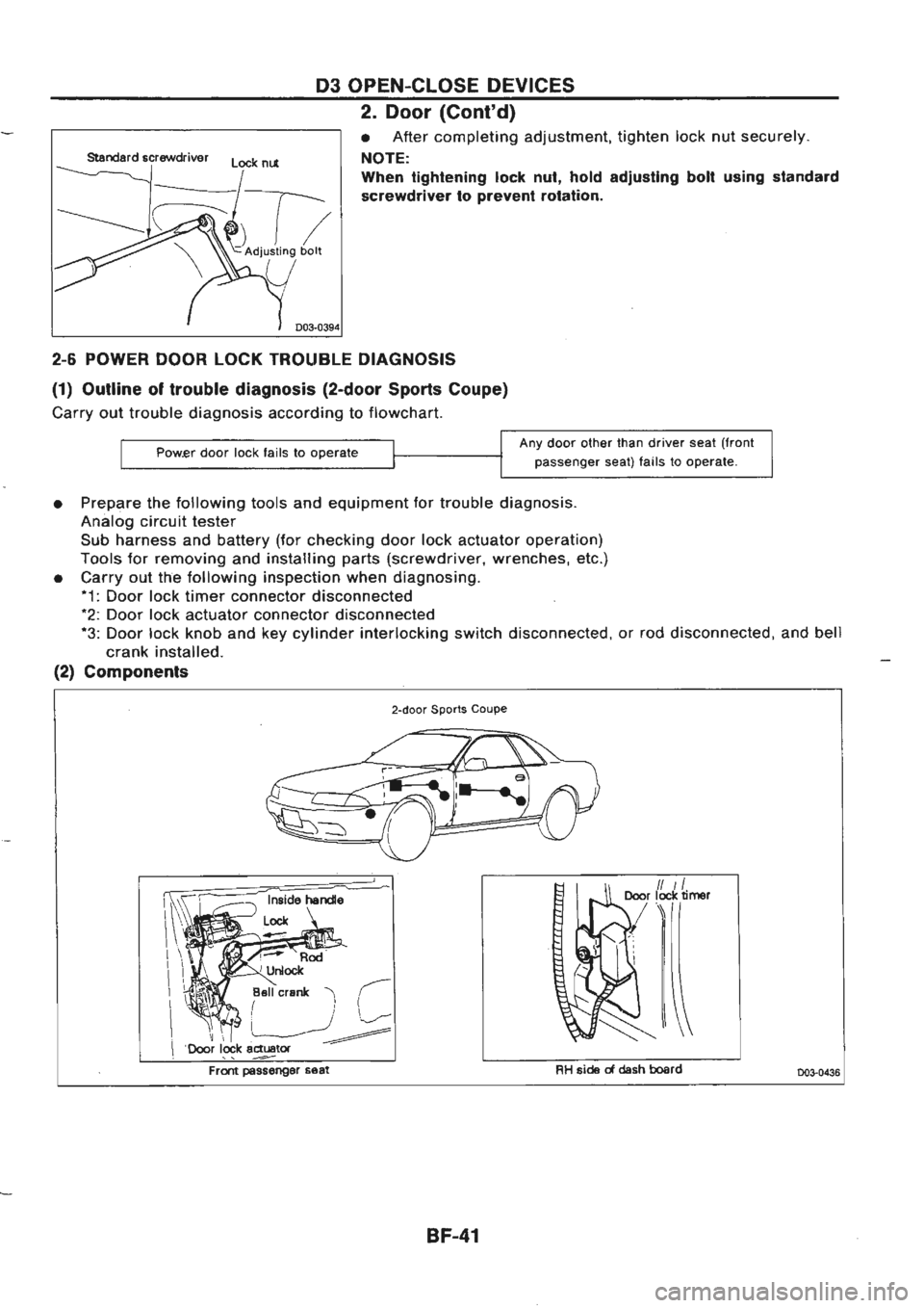 NISSAN GT-R 1989  Service Manual 