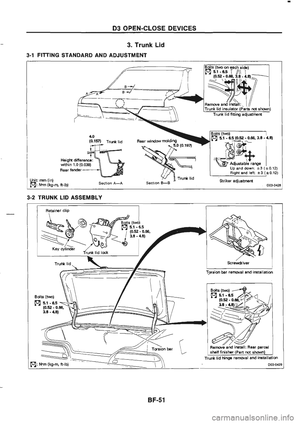 NISSAN GT-R 1989  Service Manual 
